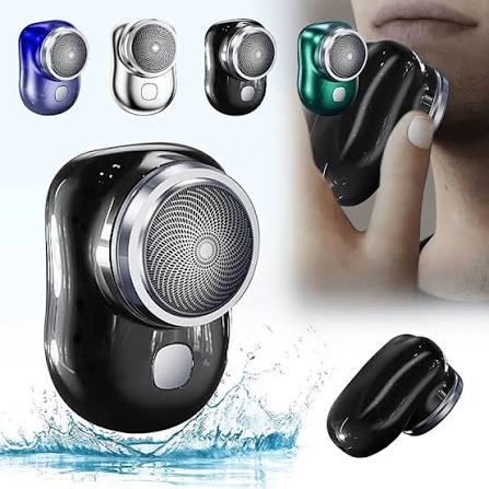 Rechargeable Mini Shaving Machine, Portable Mini Electric Shaver And Razor - Men