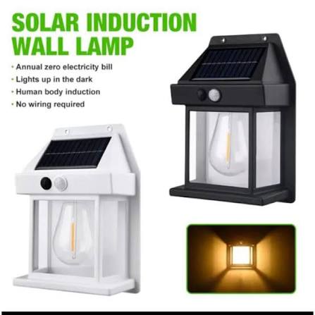 Waterproof Solar Interaction Wall Lamp With Motion Sensor Security Light