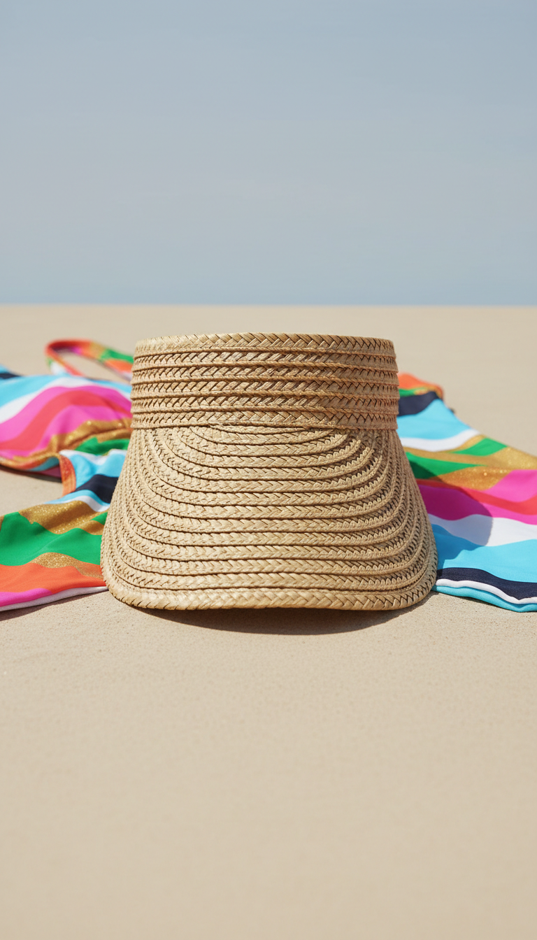 Palm Leaf Sun Visor