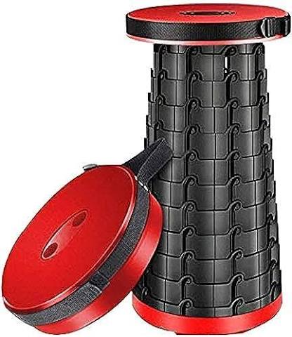 Outdoor Telescopic Stool Retractable Chair Seat Portable Fishing Stool Folding Adjustable Stool Camping Picnic Retractable Seat Folding Adjustable